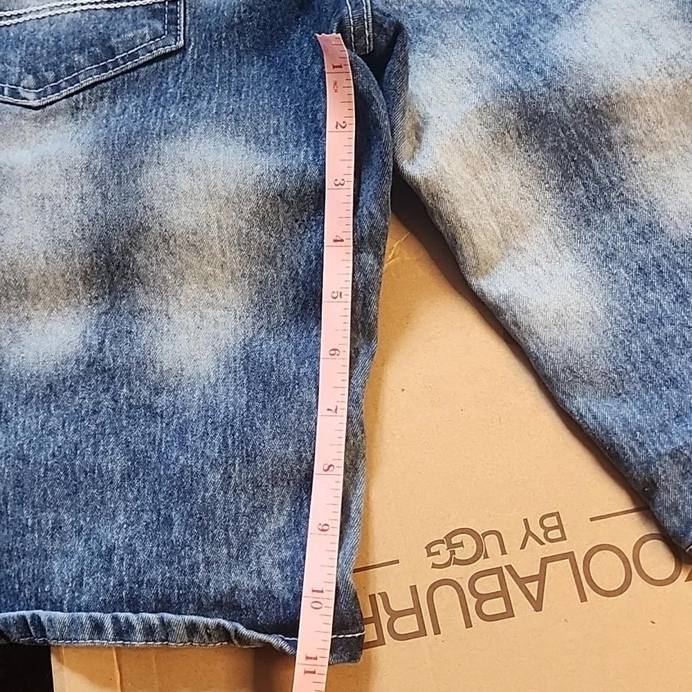 Mens Vintage OG South Pole Denim Jean Shorts 36 Slim